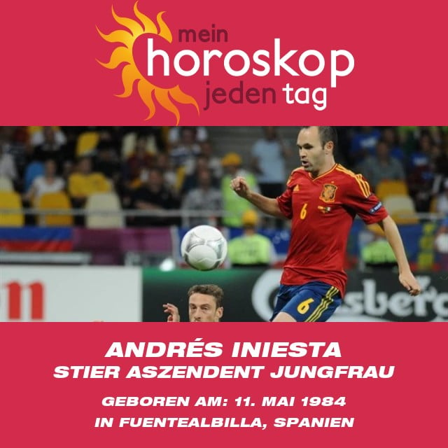 Andrés Iniesta: Astrologische Einblicke für das Sternzeichen Stier