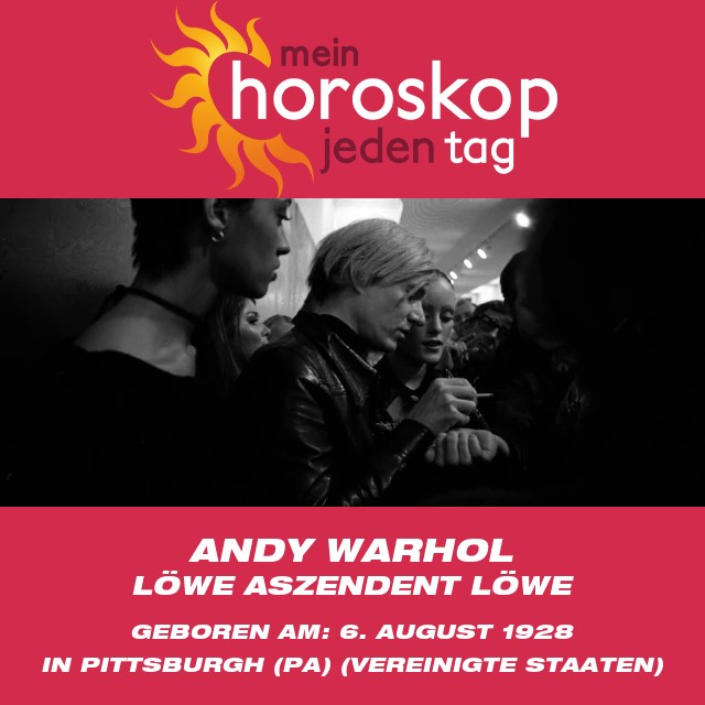 Andy Warhols astrologisches Porträt: Der Einfluss des Löwen