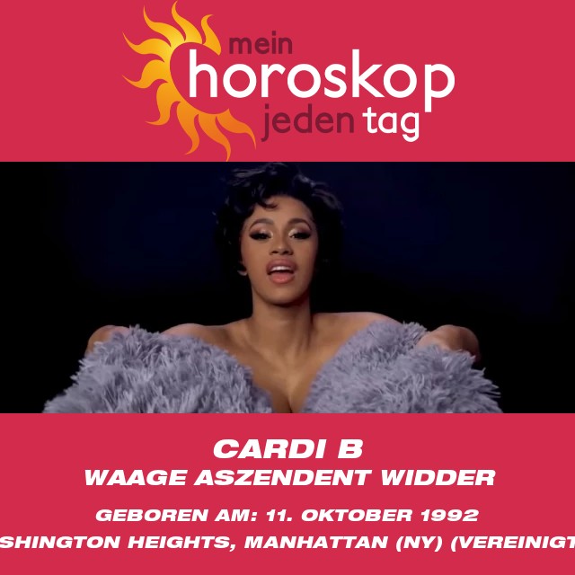 Die Erkundung der Waage-Eigenschaften von Cardi B