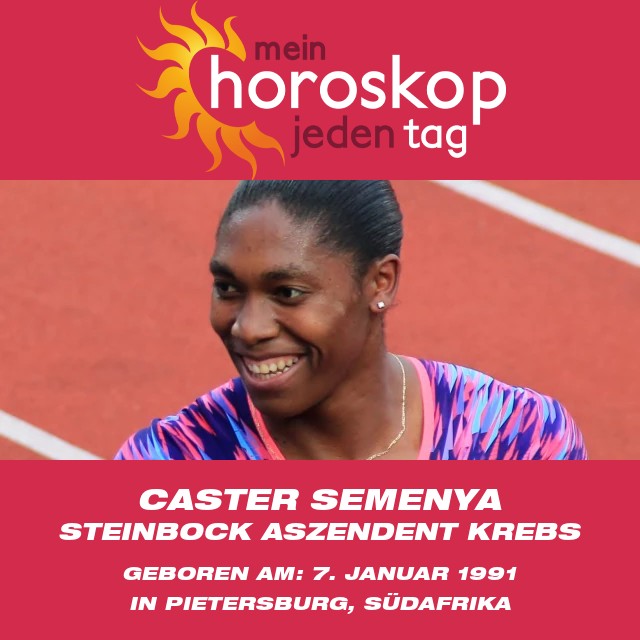 Caster Semenyas Horoskop für das Sternzeichen Steinbock: Erklärung und Einblicke