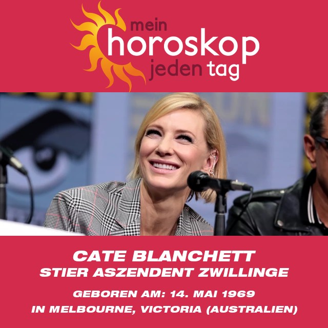 Astrologisches Porträt von Cate Blanchett: Eigenschaften des Stiers