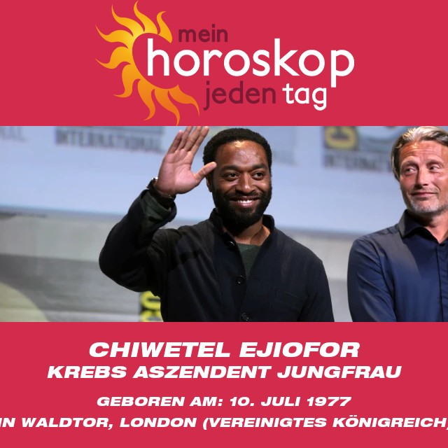 Die Krebsmerkmale von Chiwetel Ejiofor im Fokus