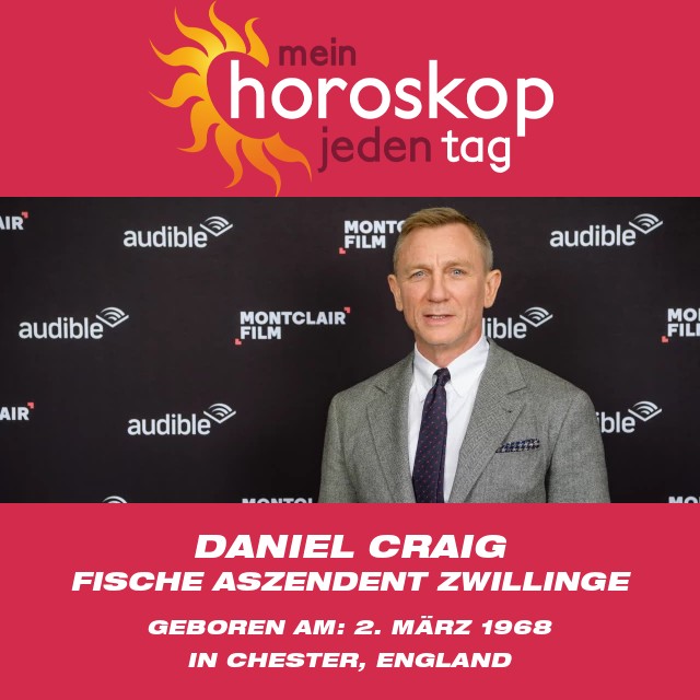 Die Eigenschaften von Daniel Craigs Fischzeichen enthüllt