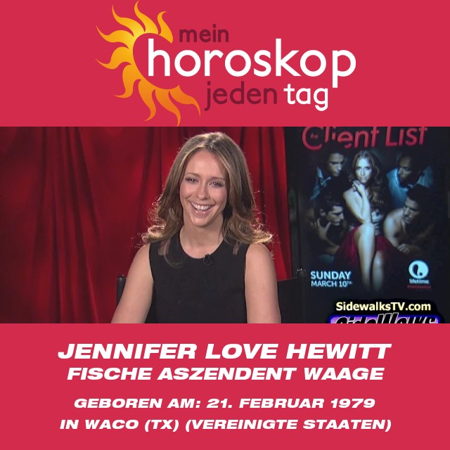 Jennifer Love Hewitts astrologisches Porträt: Einblicke in das Sternzeichen Fische