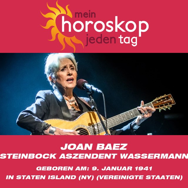 Joan Baezs Einblicke in die Capricornus-Astrologie optimieren: Joan Baez über die Capricornus-Astrologie und ihre Bedeutung