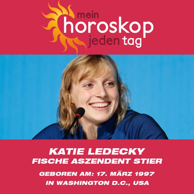 Katie Ledecky: Astrologische Einblicke eines Fisches