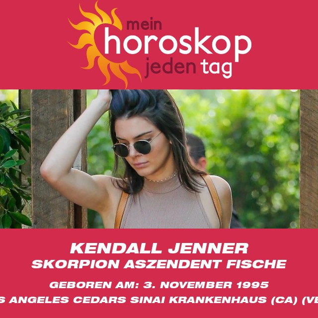 Kendall Jenners astrologisches Profil für das Sternzeichen Skorpion