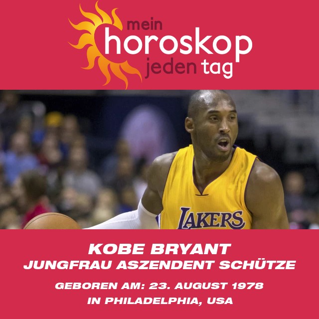 Kobe Bryant: Basketball-Ikone und Star der Jungfrau