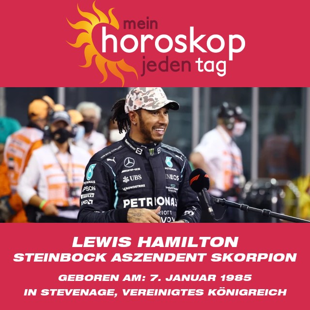 Lewis Hamiltons Steinbock-Eigenschaften und astrologische Einblicke