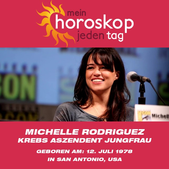 Michelle Rodriguez: Die Ikone des Krebs-Sternzeichens