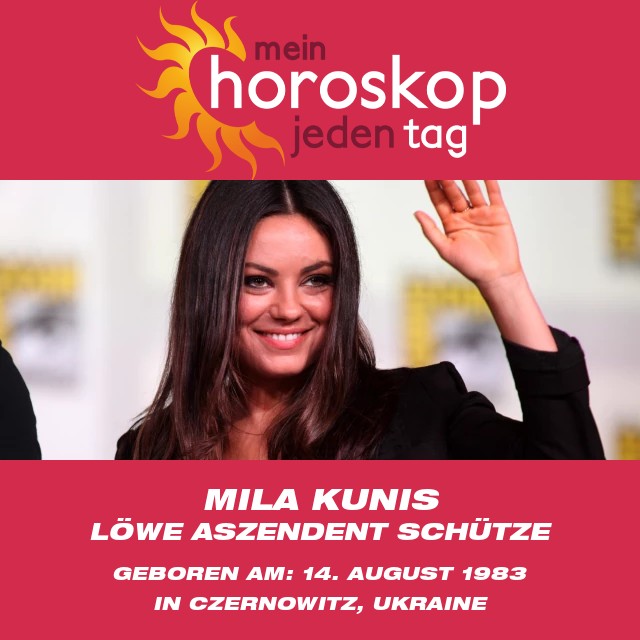 Mila Kunis: Der bezaubernde Star aus Löwenstadt