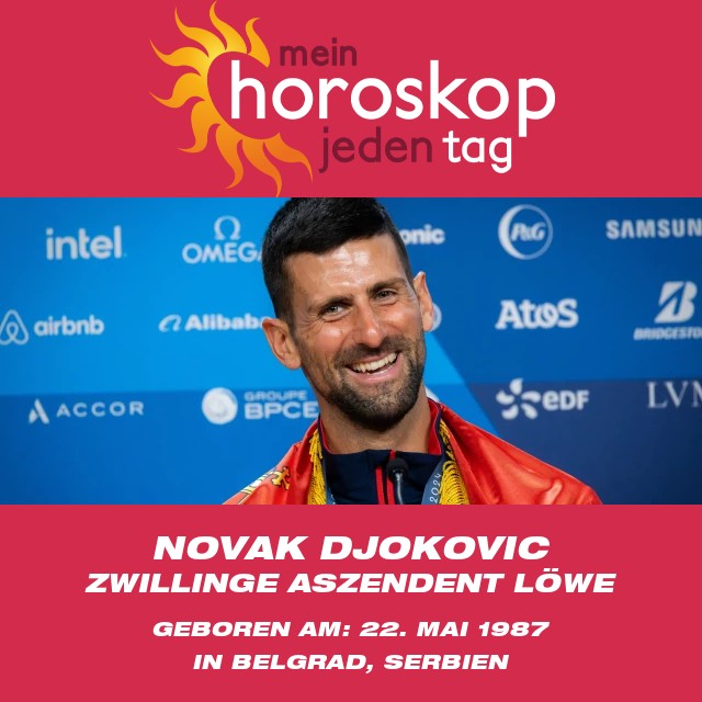 Novak Djokovics astrologisches Porträt: Der Einfluss der Zwillinge auf seinen Erfolg