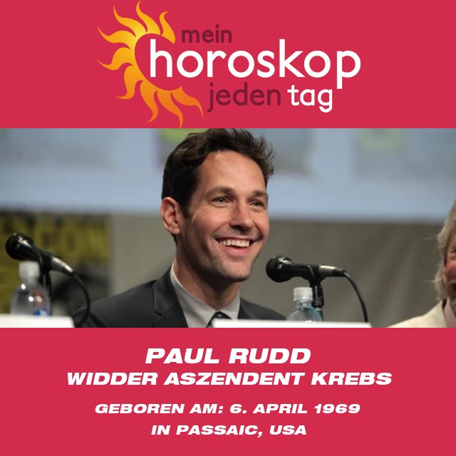 Paul Rudds astrologisches Porträt: Ein Widder im Rampenlicht