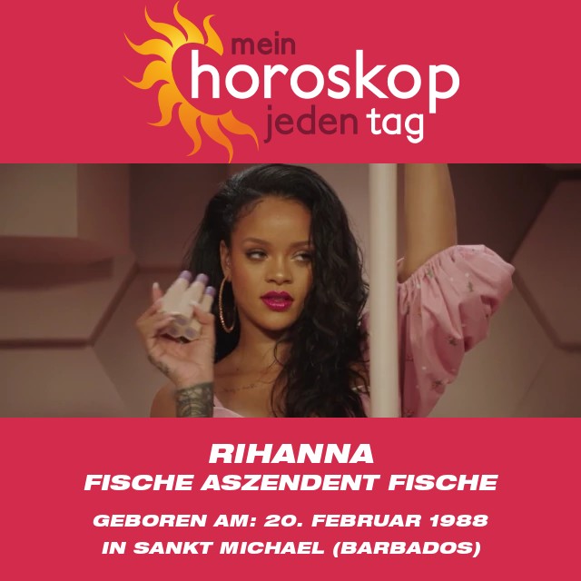 Rihannas astrologische Einblicke für Fische