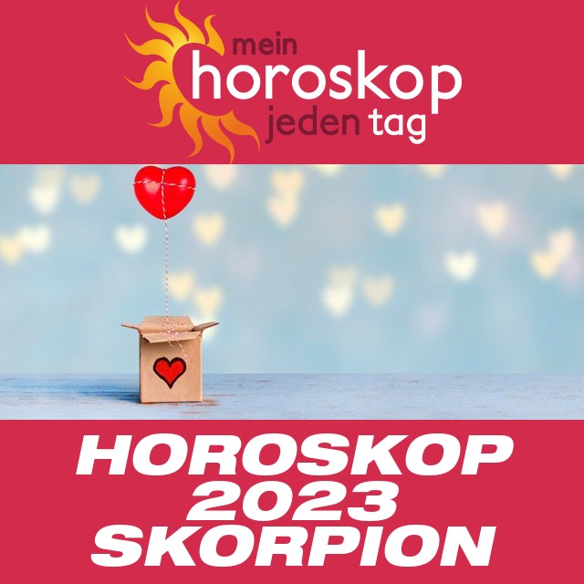 Jährliches Horoskop 2023 für Skorpion