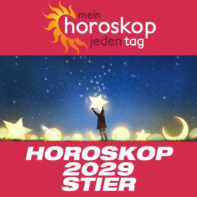 Jährliches Horoskop 2029 für Stier