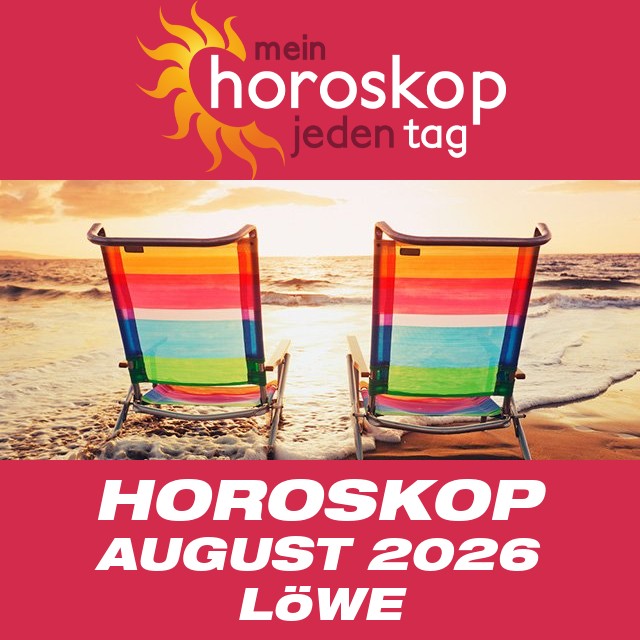 Monatliches Horoskop August 2026 für Löwe