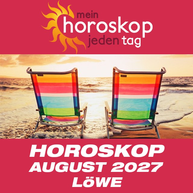 Monatliches Horoskop August 2027 für Löwe