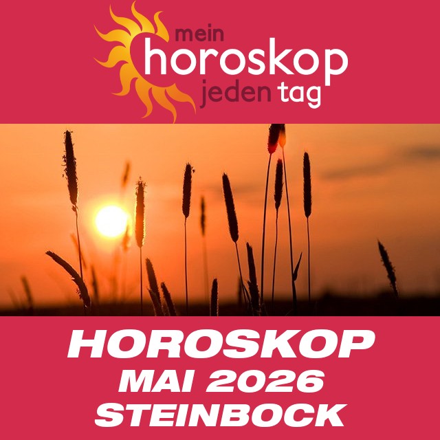 Monatliches Horoskop Mai 2026 für Steinbock