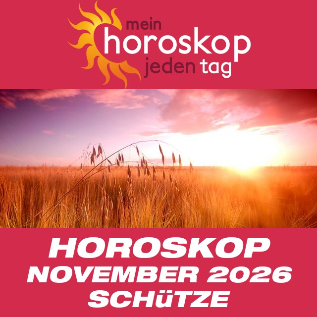 Monatliches Horoskop November 2026 für Schütze