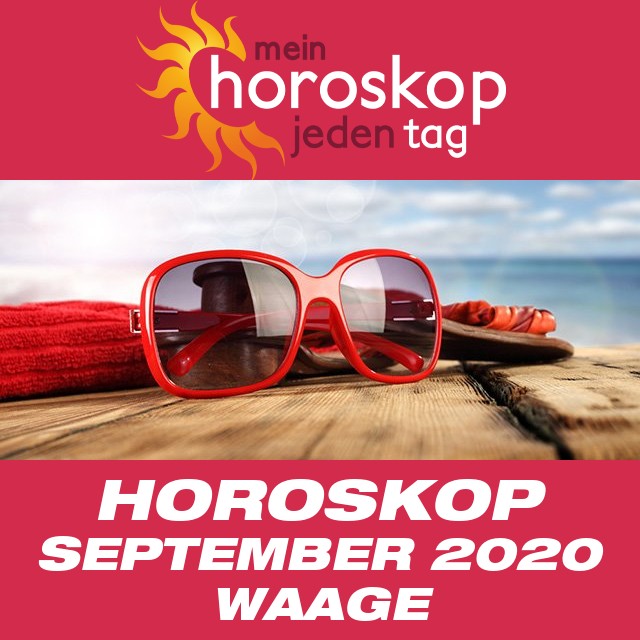 Monatliches Horoskop  September 2020 für Waage
