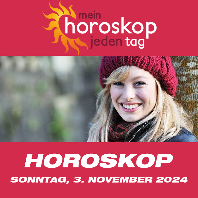 Vorhersagen des täglichen Horoskops von Sonntag 3 November 2024