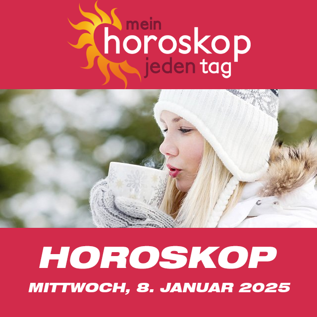 Vorhersagen des täglichen Horoskops von Mittwoch 8 Januar 2025